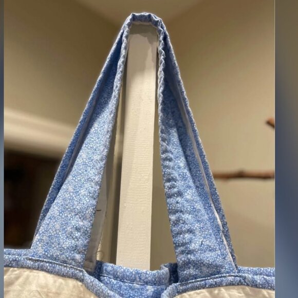 Handmade Quilt Market Tote Shoulder Bag - Picture 5 of 5